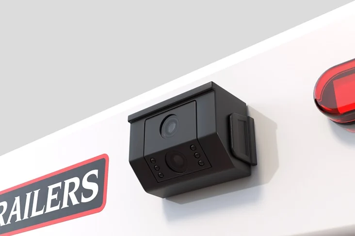 Twin lens achteruitrij camera